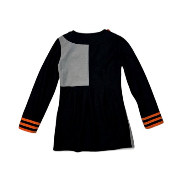 Firmania Colorful Wool Jacket Grey Black Orange - Picture 5 of 5